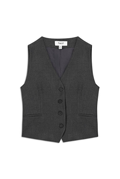 Twist Slim Fit Vest