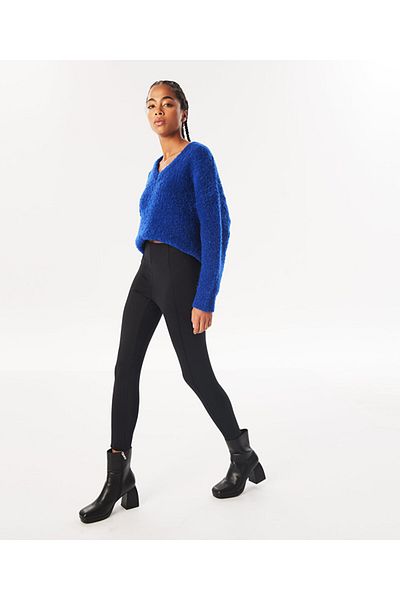 Twist High Waist Leggings - Comfortable and Stylish Design