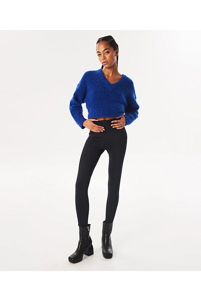 Twist High Waist Leggings - Comfortable and Stylish Design