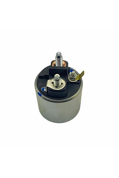 ZM 12v Starter Solenoid Valeo Type (3 HOLES) M5 Plug Right Low Cap Silver Bolt