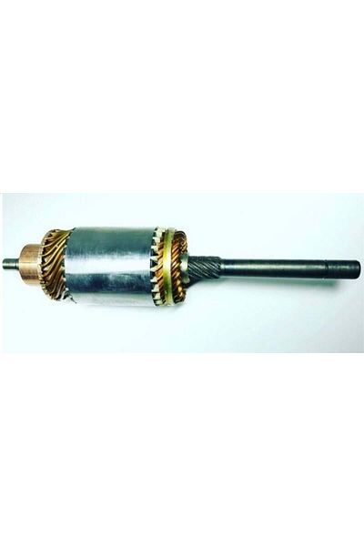 LUCAS 12v Starter Collector (M113) (THIN-LINE MILLING LONG SHAFT) (383) Bedford 3.5 Tons