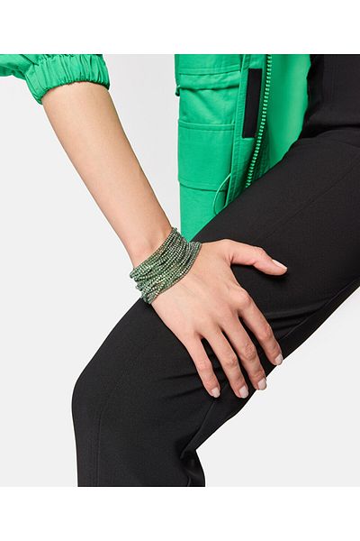 Twist Shiny Stone Detailed Bracelet