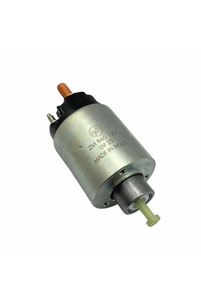ZM 12v Starter Solenoid Delco Type (BODY 52 MM) (3 HOLES) (Long PISTON) M5 Right