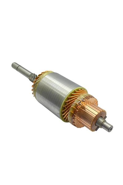 Schenna 12v Starter Collector Lucas Type (M113) (THIN-LINE MILLING) (379) Bmc Tm30-mf Tractor