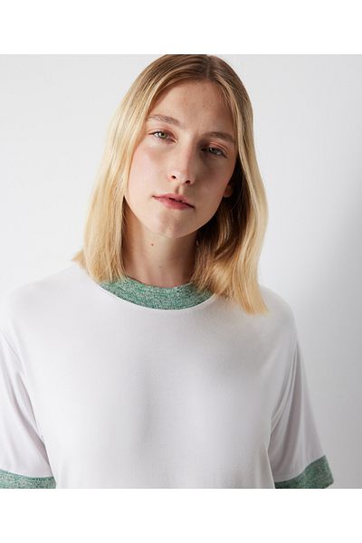 İpekyol Ribbed Contrast T-Shirt
