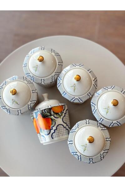 LAMEDORE Lemons Series 6-Piece Spice Set - 300 Cc 1Jyc-308