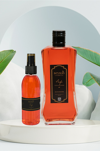 Beykas Cosmetic Tütün Kolonyası 250 ml. İtalyan Cam şişe Sprey Kolonya Hediyeli