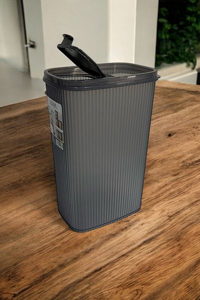 Hesaplı Kasa Food Container 4 Lt - Anthracite, Large Size Storage Container