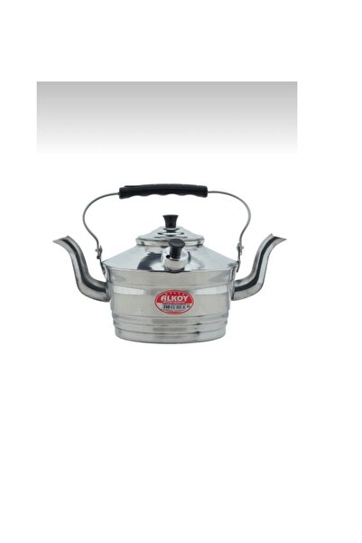 abnturk 20 No Çift İbrikli Çift Taraflı Süzgeçli Alüminyum Çaydanlık Piknik Kamp Çaydanlığı