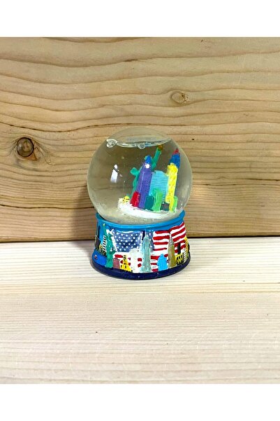 SANAT TACİRİ NEW YORK KAR KÜRESİ HAFİF EĞİKLİK MEVCUT