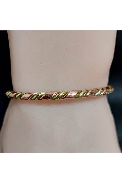 AYTENS TAKI BAKIR BİLEZİK, El Yapımı %100 Bakır