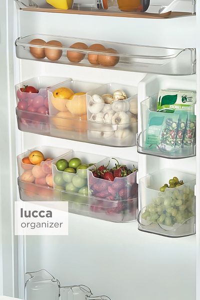 Hesaplı Kasa Refrigerator Organizer - Transparent, Practical Storage Box, Refrigerator Organizer