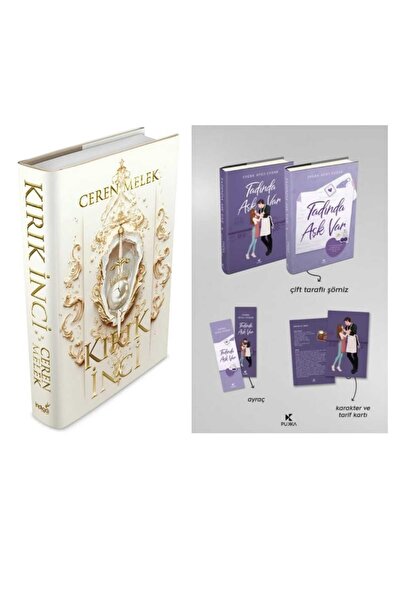 İndigo Kitap Kırık İnci / Pukka Yayınları Tadında Aşk Var Tuğba Atıcı Coşar C...