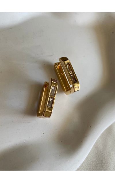 gaila design Steel Serenay Devin Single Charm Earrings