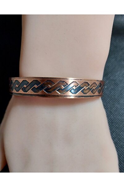 AYTENS TAKI BAKIR BİLEZİK, El Yapımı %100 Bakır