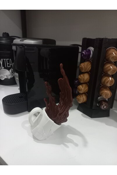 Coffee Corner Spilled Coffee Splashing Coffee Decor Trinket