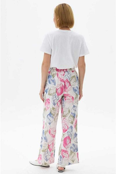 Cisa Design Pantaloni de damă cu model cu talie elastică
