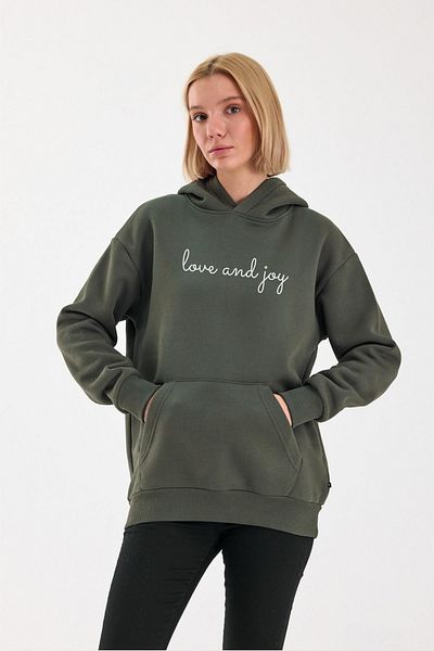 FİHA /2504-UNISEX ΕΚΤΥΠΩΜΕΝΗ ΚΟΥΚΟΥΛΑ - ΧΑΚΙ