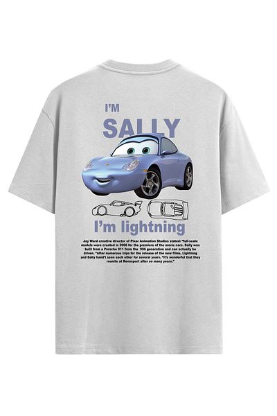 VEK Μπλουζάκι Unisex Oversize - Mcqueen & Sally