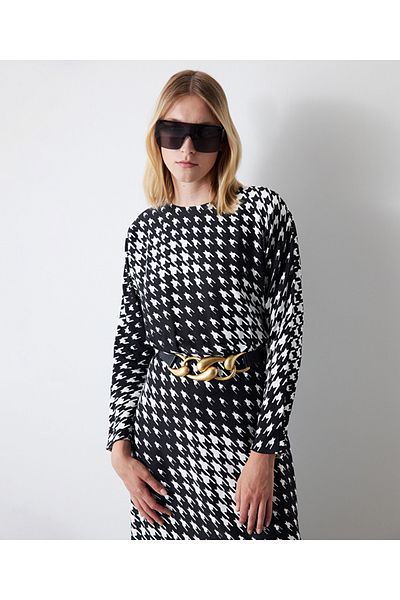 İpekyol Rochie midi cu model de picături