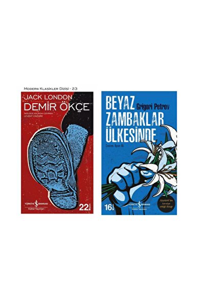 TÜRKİYE İŞ BANKASI KÜLTÜR YAYINLARI Demir Ökçe - Jack London - Beyaz Zambakla...