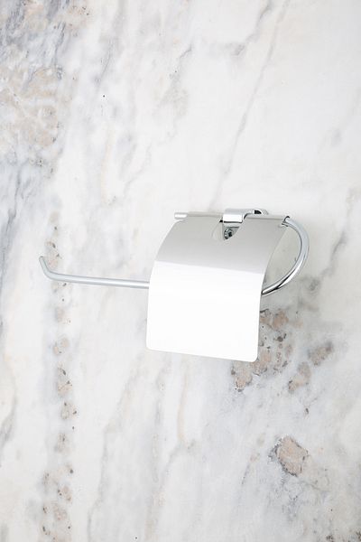 MultiStore Mini Series Chrome Covered Paper Roll Towel Holder, Napkin Holder, Bathroom Hanger