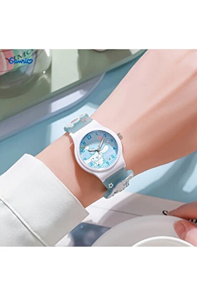 BBS Sanrio Cinnamoroll Kuromi My Melodi Hello Kitty Tarçın Rulosu Kol Saati (...
