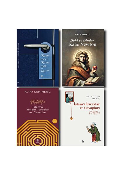 Tin Yayınları TİN YAYINLARI 4 KİTAP SET/ İSLAM'A İTİRAZLAR VE CEVAPLARI 1-2/ ÖĞRENMEYİ ÖĞRENMEK/ DAHİ VE DİNDAR