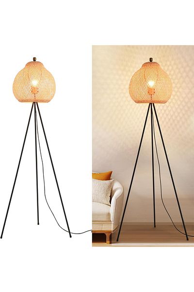sharpdo Home Decoration Bedroom Living Room Floor Lamp, 3 Color Lighting, Foot Switch 9W