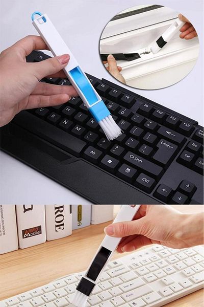 jetfast 2 Pcs Multifunction Computer Keyboard, Window Cooker Cleaning and Dust Belt