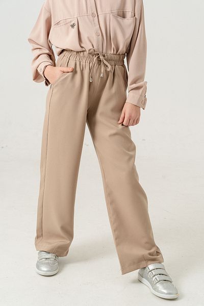 GİYİCEM TEKSTİL Girl's Trousers with Trousers 2566