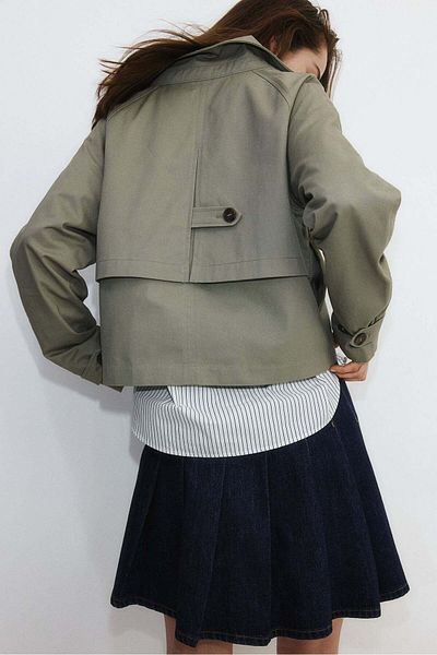 H&M Short trench coat