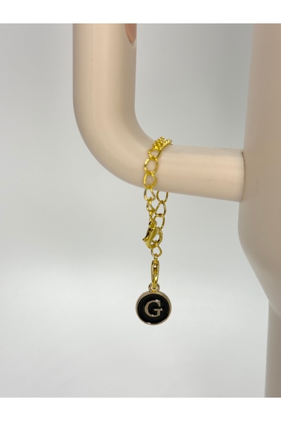 YuccaCo Accessorize Your Life Black Thermos Compatible Accessory with Letter G/Letter g Thermos Charm/Letter Thermos Ornament