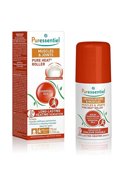 Puressentiel أسطوانة حرارية نقية لعضلات ومفاصل الجسم - زيوت أساسية | 75 مل