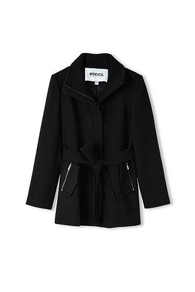 İpekyol Belted Stamp Coat