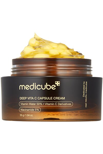 Medicube مرطب عميق بفيتامين سي الذهبي - ليبوسوم للتجاعيد والإشراق - 1.94 أونصة