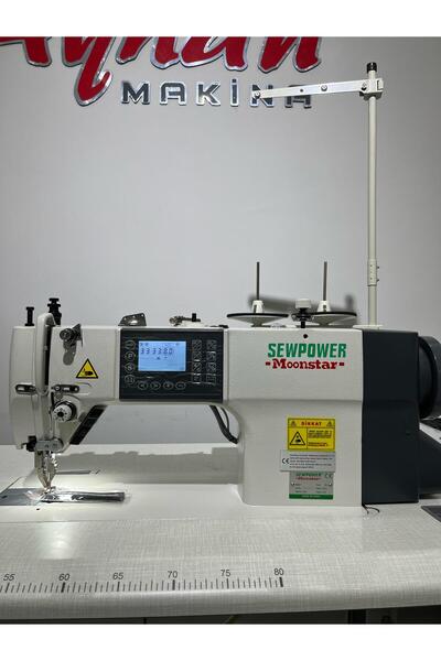 SEWPOWER ÇİFT PAPUÇ DİKİŞ MAKİNESİ OTOMATİK STEP MOTORLU 333