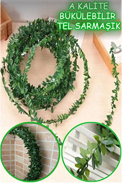 shop Doğalgaz Sarmaşık Süsü Boru Kapama Dekor Süsü Ev Balkon Çit Süsleme 7 Metre