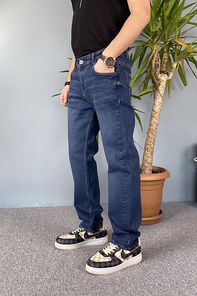 Alışveriş Sokağı Dark Blue Jeans Pants