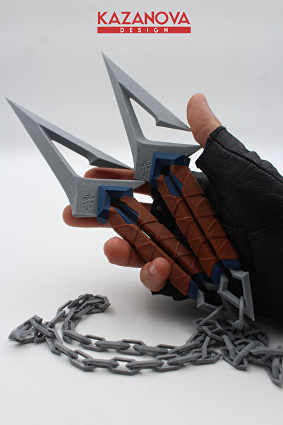 Kazanova Design Kuronami Bıçağı Valorant Plastik Figür Gerçek Boy