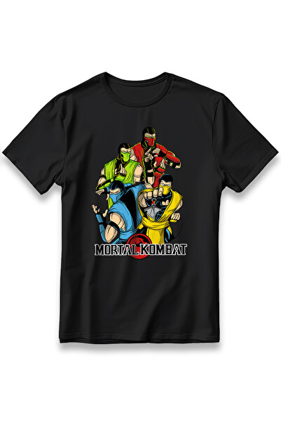 EZG Business Μπλουζάκι Unisex Oversize Mortal Kombat από 100% βαμβακερό μυθικ...