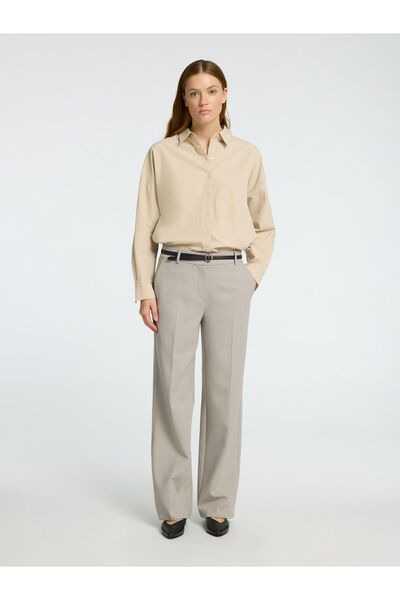 Selected Femme Hose mit weitem Bein Elegante