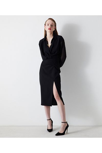 İpekyol Slit Pencil Skirt