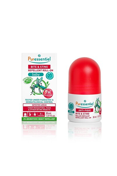 Puressentiel Anti-Sting Baby Roller Repellent - Effective Protection Against ...