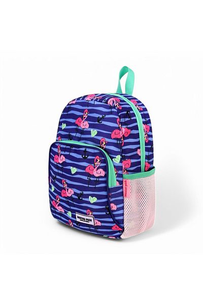 Baginn Rucsac Grădiniță Imprimat Flamingo Geantă Fete 32*25 Cm
