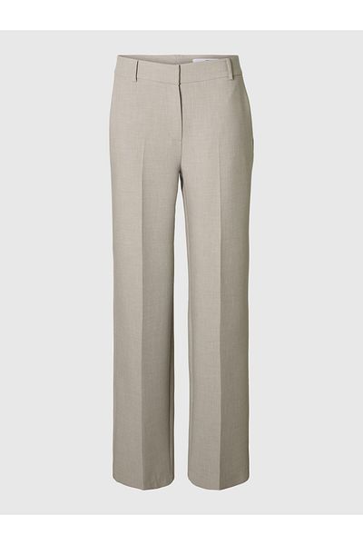 Selected Femme Hose mit weitem Bein Elegante