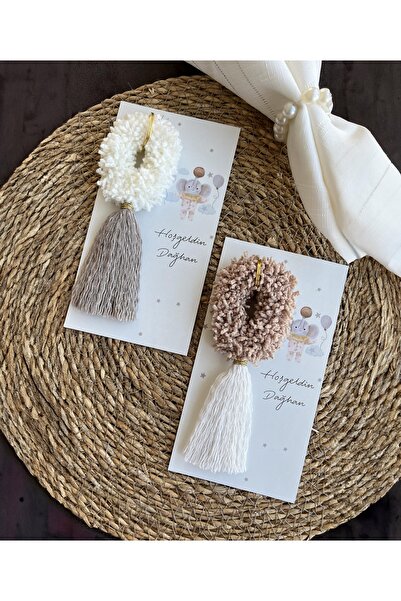 OZGSTUDIO Bebek Doğum Günü Hediyelikleri, 10 Adet, Bebek Kınası , Baby Shower...