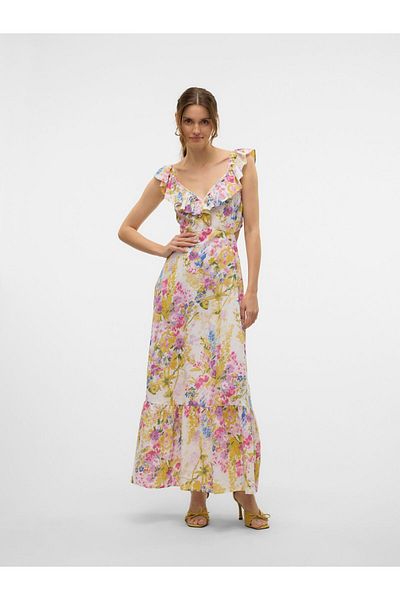 Vero Moda Kleid VMDICTHE Langes Kleid