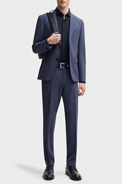 BOSS Esnek Jarse Slim Fit Uzun Kol Gömlek Erkek GÖMLEK 50533393 404