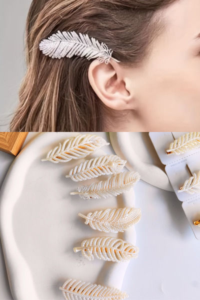 Nisankids Клипс за химикалка във формата на листо 1 чифт